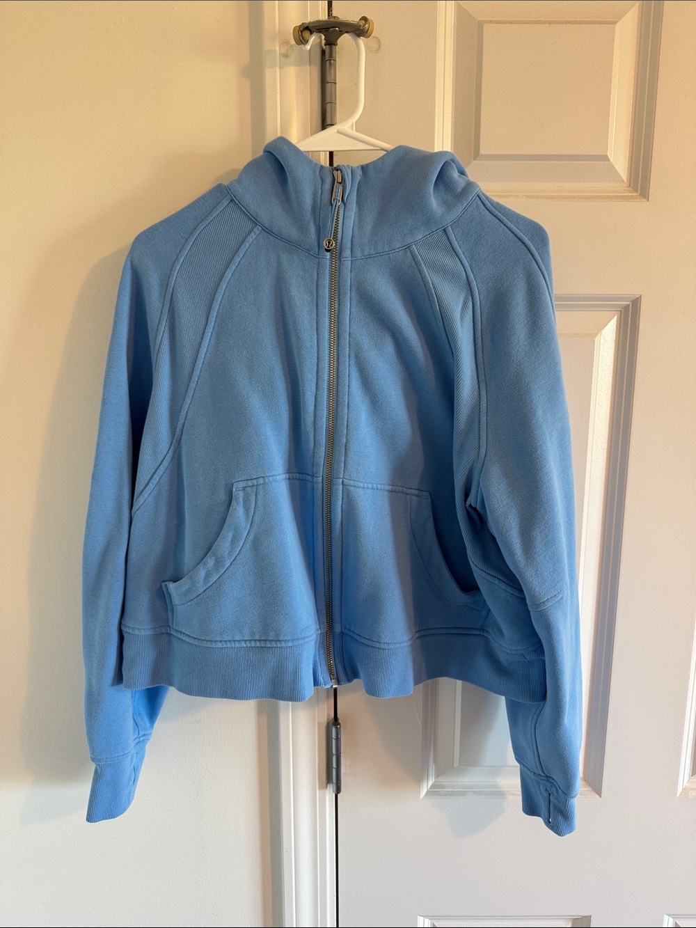 Lululemon Cropped Scuba Full Zip Hoodie